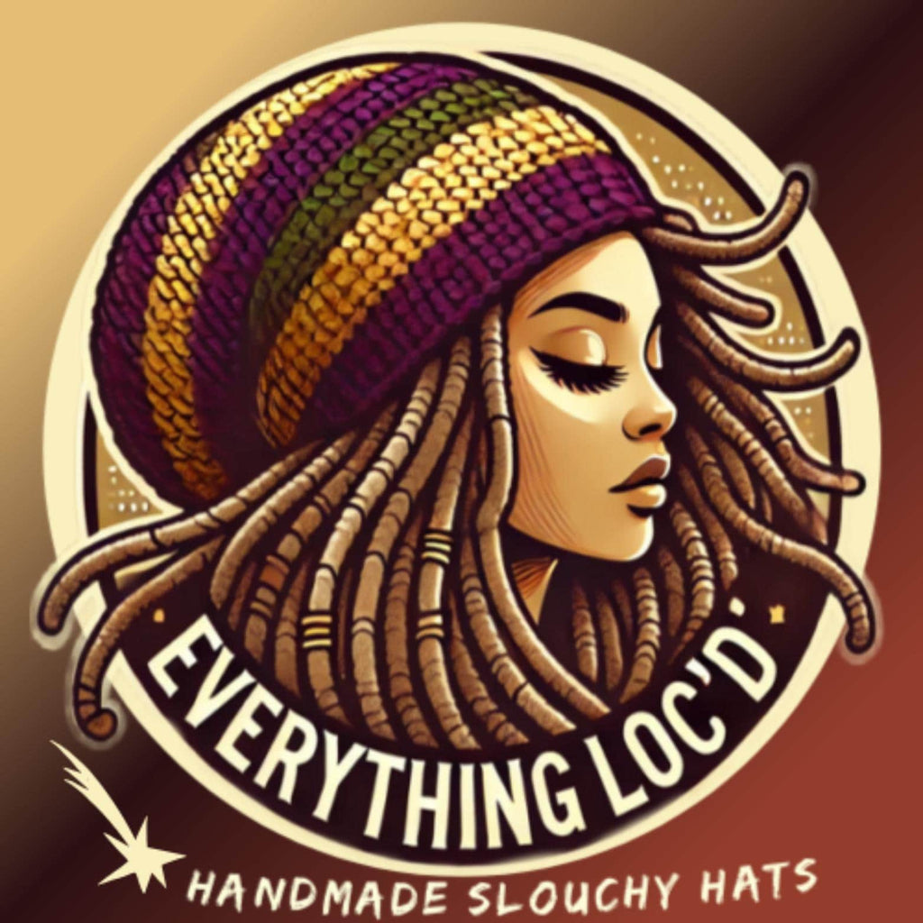 Mega Slouchy Dreadlock Rasta Tam with adjustable Drawstring, Extra Large Hats