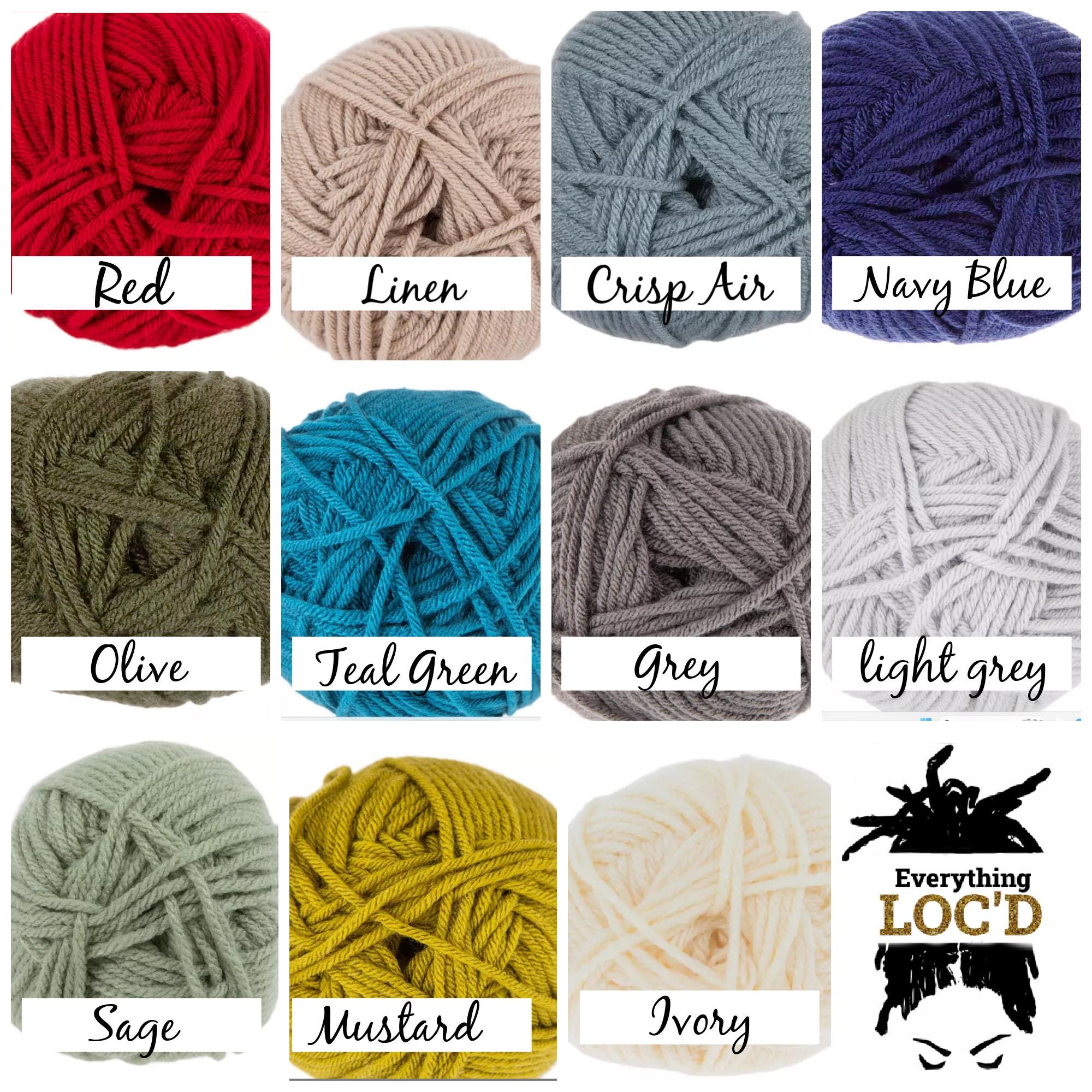 Chunky Rasta Tam with drawstring, Crocheted Slouchy Beanie, Multiple Colors, Everything Locd